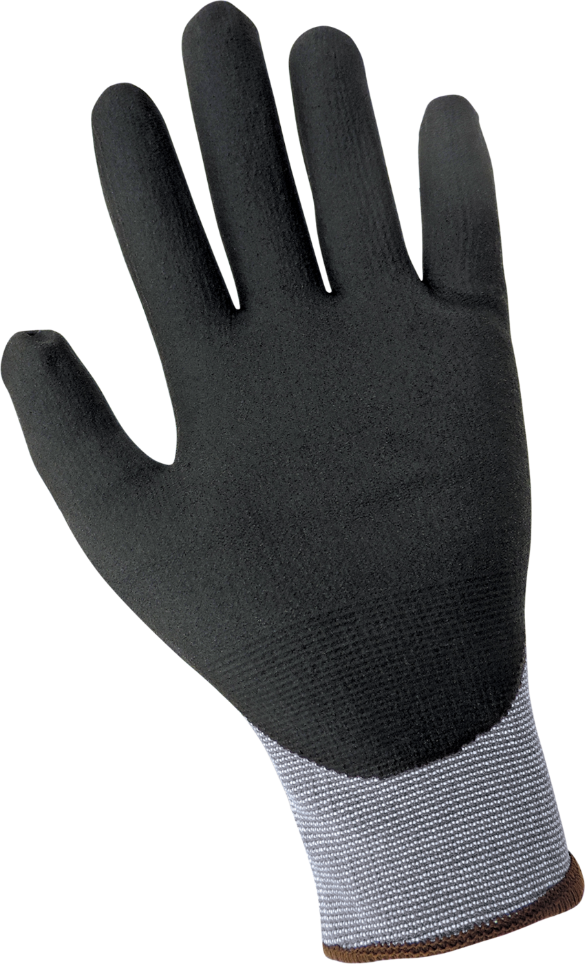 Tsunami Grip® Lightweight Seamless New Foam Technology Palm Coated Retail Ready Gloves with Cut, Abrasion, and Puncture Resistance