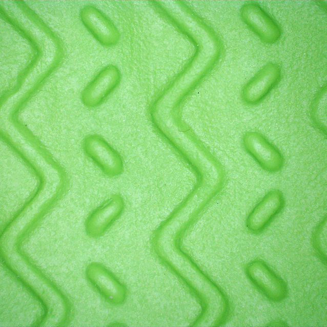 Panther-Guard&reg; Biodegradable Nitrile, Powder-Free, Industrial-Grade, High-Visibility Green, 6-Mil, Unique Wave Pattern, 9.5-Inch Disposable Gloves