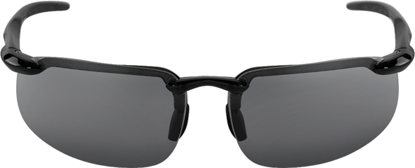 Swordfish® Smoke Anti-Fog Lens, Matte Black Frame Safety Glasses