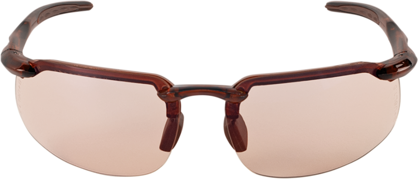 Swordfish® Indoor/Outdoor Copper Lens, Crystal Brown Frame Safety Glasses