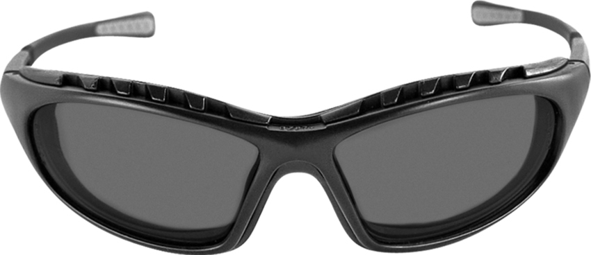 Steelhead® Smoke Anti-Fog Lens, Matte Black Frame Safety Glasses