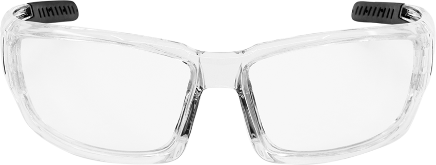 Maki® Clear Anti-Fog Lens, Crystal Clear Frame Safety Glasses