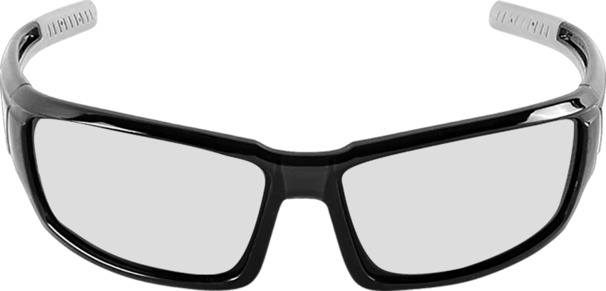 Maki® Clear Anti-Fog Lens, Crystal Black Frame Safety Glasses