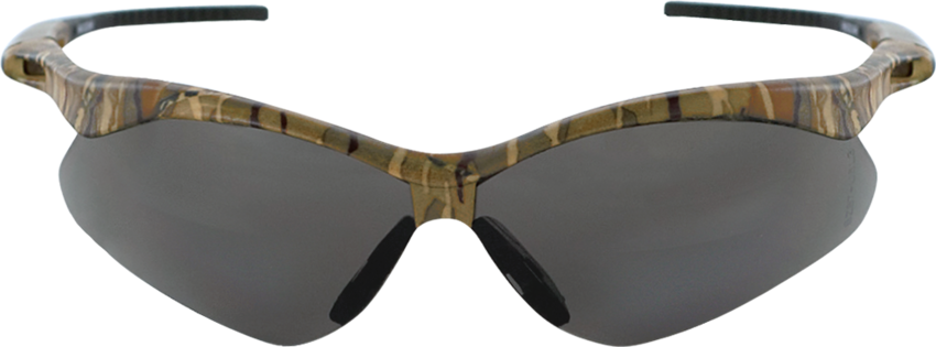 Spearfish® Smoke Anti-Fog Lens, Camouflage Frame Safety Glasses