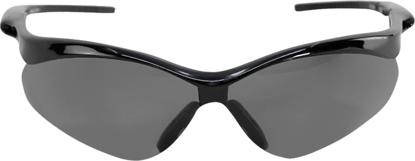 Spearfish® Smoke Anti-Fog Lens, Shiny Black Frame Safety Glasses