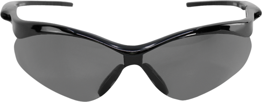Spearfish® Smoke Performance Fog Technology Lens, Shiny Black Frame Safety Glasses