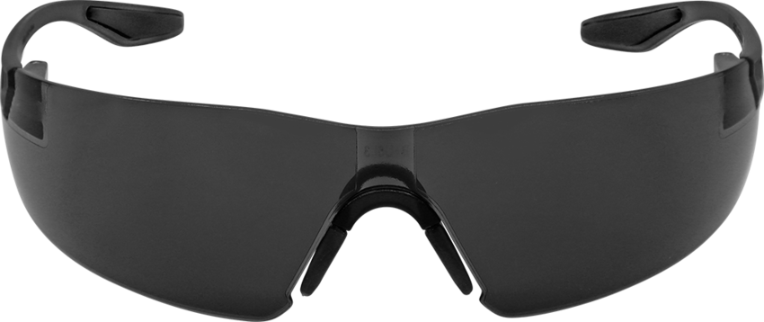 Discus™ Smoke Anti-Fog Lens, Frosted Black Frame Safety Glasses