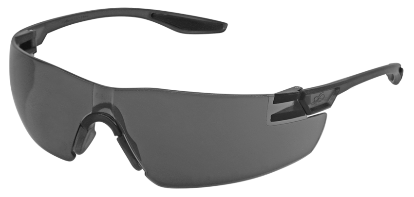 thumbnail image 2 of Kaku BH353 Safety Glasses – Smoke Lens, Shiny Black Frame, Scratch Resistant 2 of 6