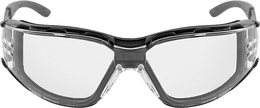 CG5 Clear Performance Fog Technology Lens, Matte Black Frame Convertible Safety Goggles