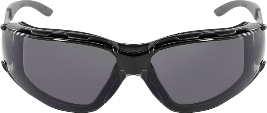 CG5 Smoke Performance Fog Technology Lens, Matte Black Frame Convertible Safety Goggles