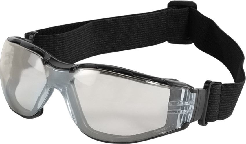 CG5 Indoor/Outdoor Performance Fog Technology Lens, Matte Black Frame Convertible Safety Goggles