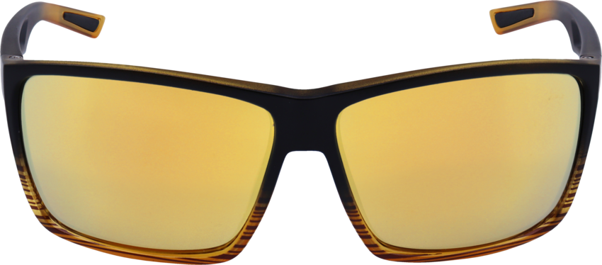 Lionfish&trade; Gold Mirror Performance Fog Technology Lens, Tortoise/Black Frame Safety Glasses