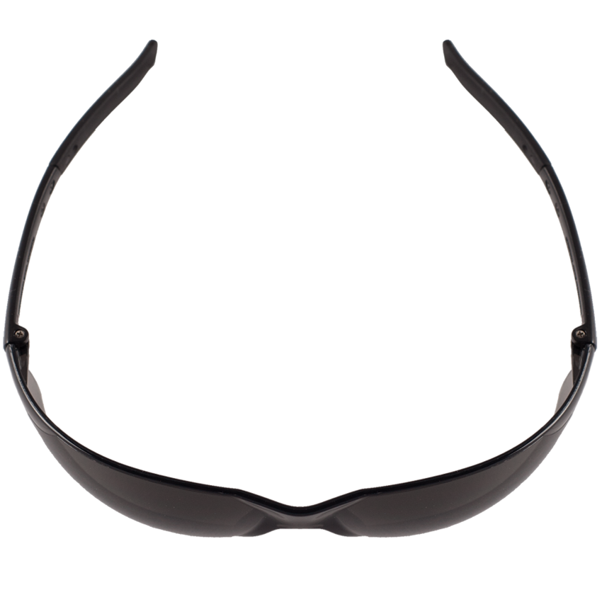 Pavon® Smoke Lens, Frosted Black Frame Safety Glasses