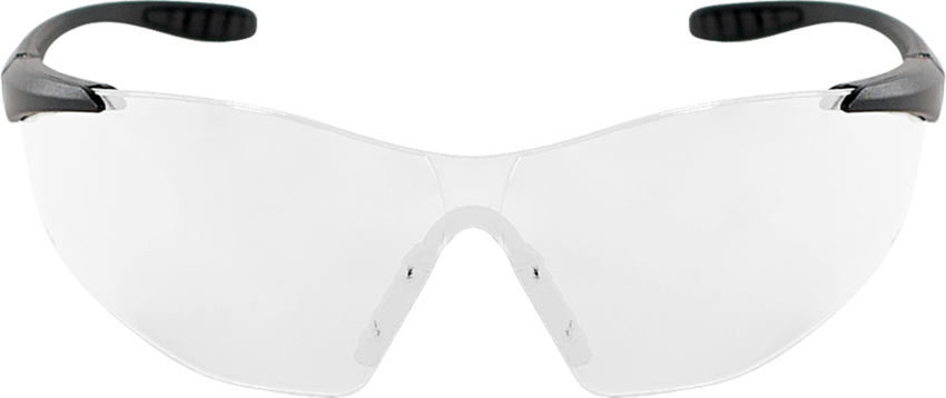 Snipefish® Clear Anti-Fog Lens, Matte Black Frame Safety Glasses