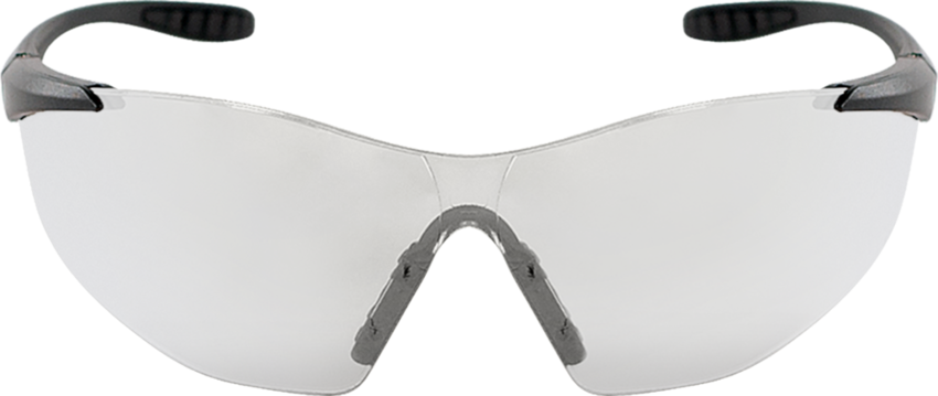 Snipefish® Indoor/Outdoor Anti-Fog Lens, Matte Black Frame Safety Glasses