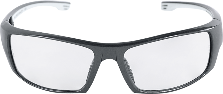 Dorado® Clear Anti-Fog Lens, Shiny Pearl Gray Frame Safety Glasses