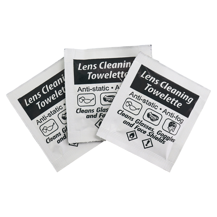 Pre-Moistened Lens Cleaning Towelettes Dispenser