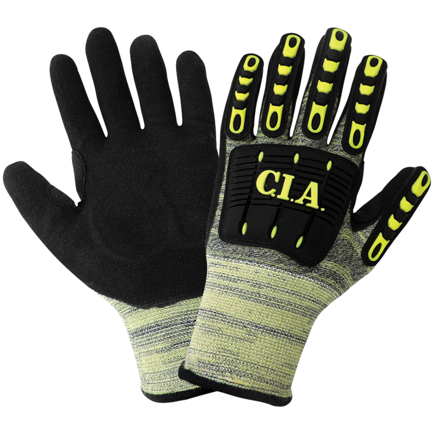 Global Gloves Vise Gripster® CIA3300 Premium Goatskin Cut Resistant Gloves W/ Arc Rating