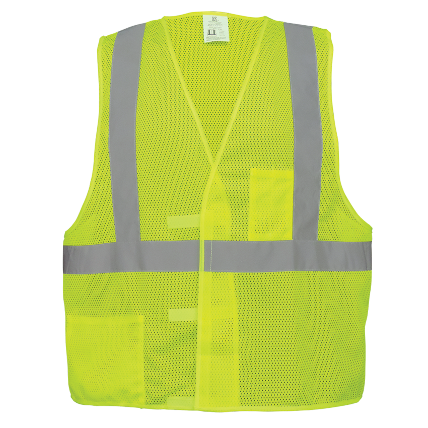 FrogWear® HV Lightweight Mesh Polyester Safety Vest