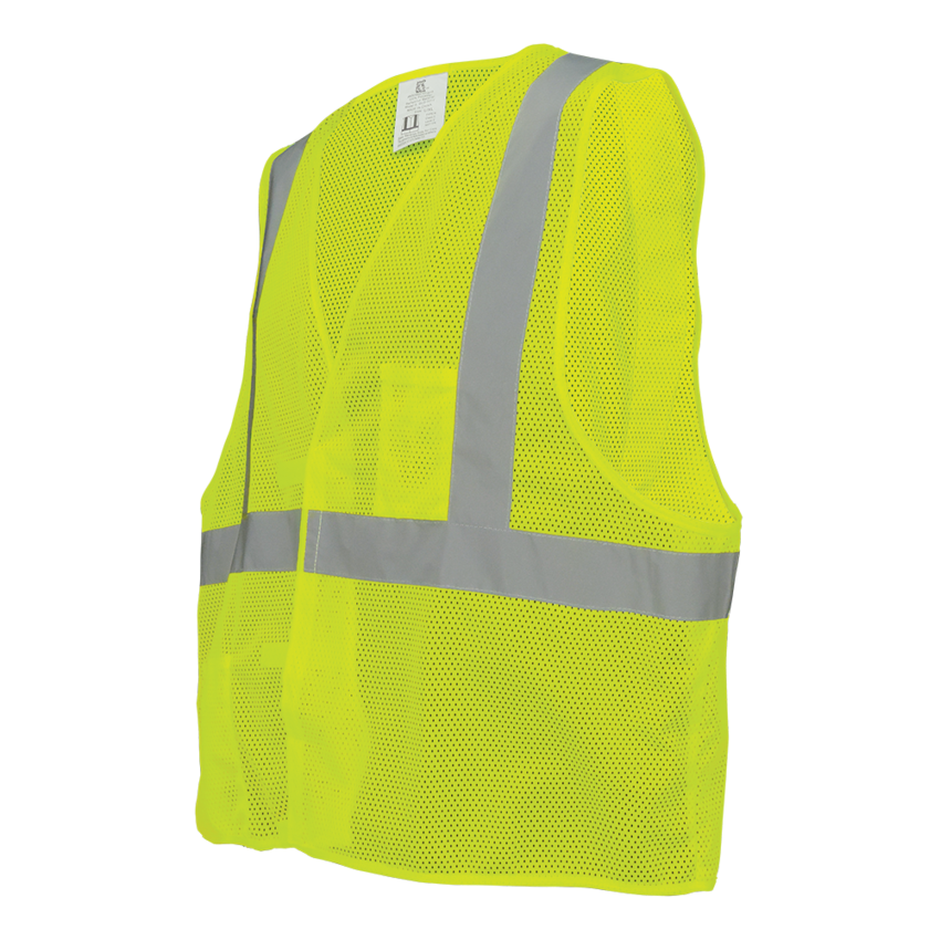 FrogWear® HV Lightweight Mesh Polyester Safety Vest