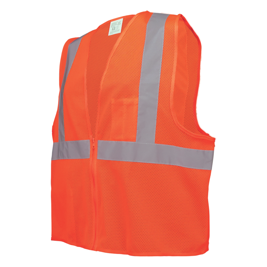 FrogWear® HV Lightweight Mesh Polyester Safety Vest