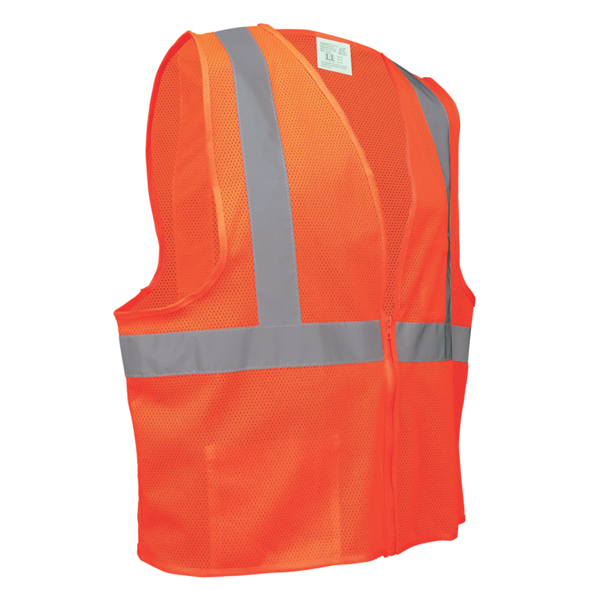 FrogWear® HV Lightweight Mesh Polyester Safety Vest