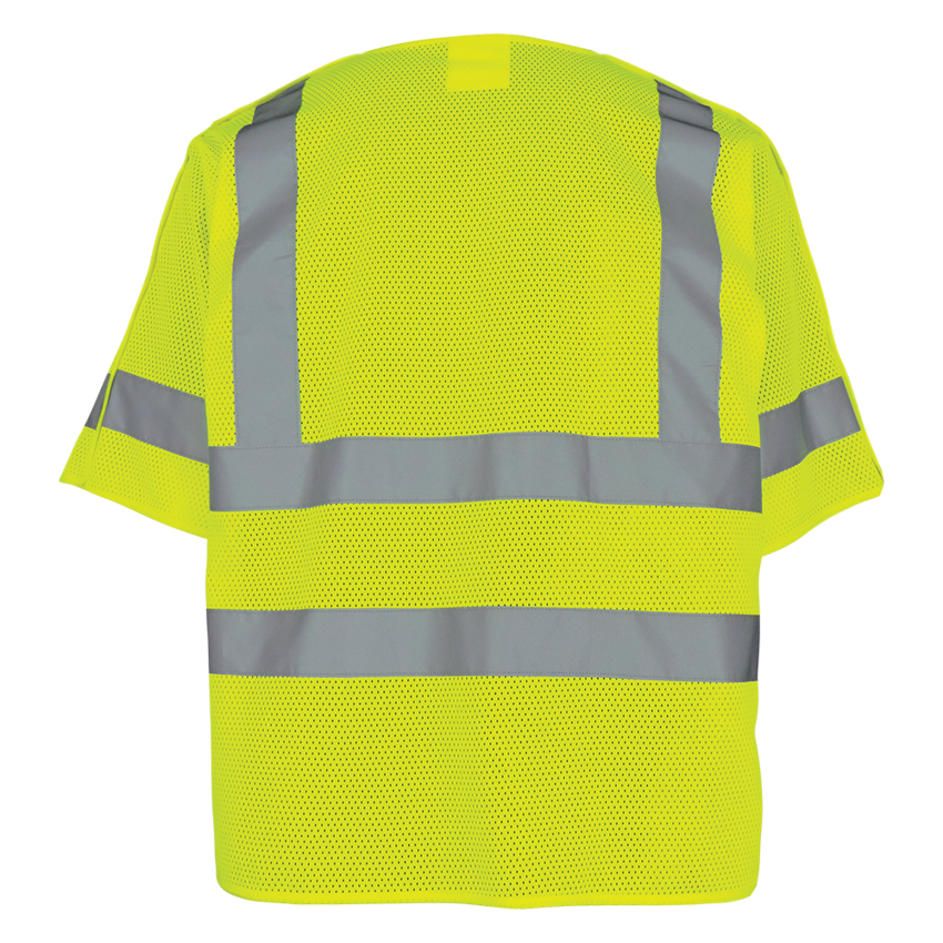 FrogWear® HV Lightweight Mesh Polyester Breakaway Safety Vest