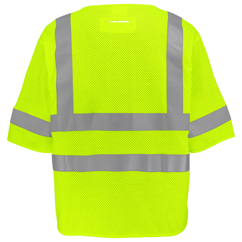 FrogWear® HV Flame-Resistant Surveyors Safety Vest with Sleeves