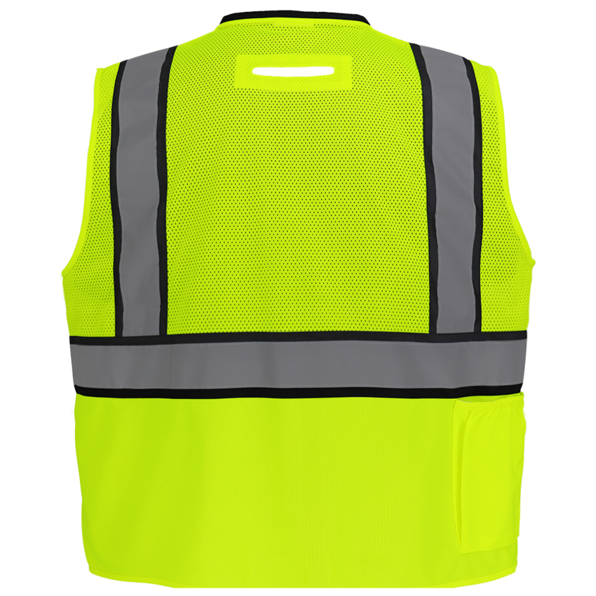 FrogWear® HV High-Visibility Kitchen Sink Premium Surveyors Safety Vest