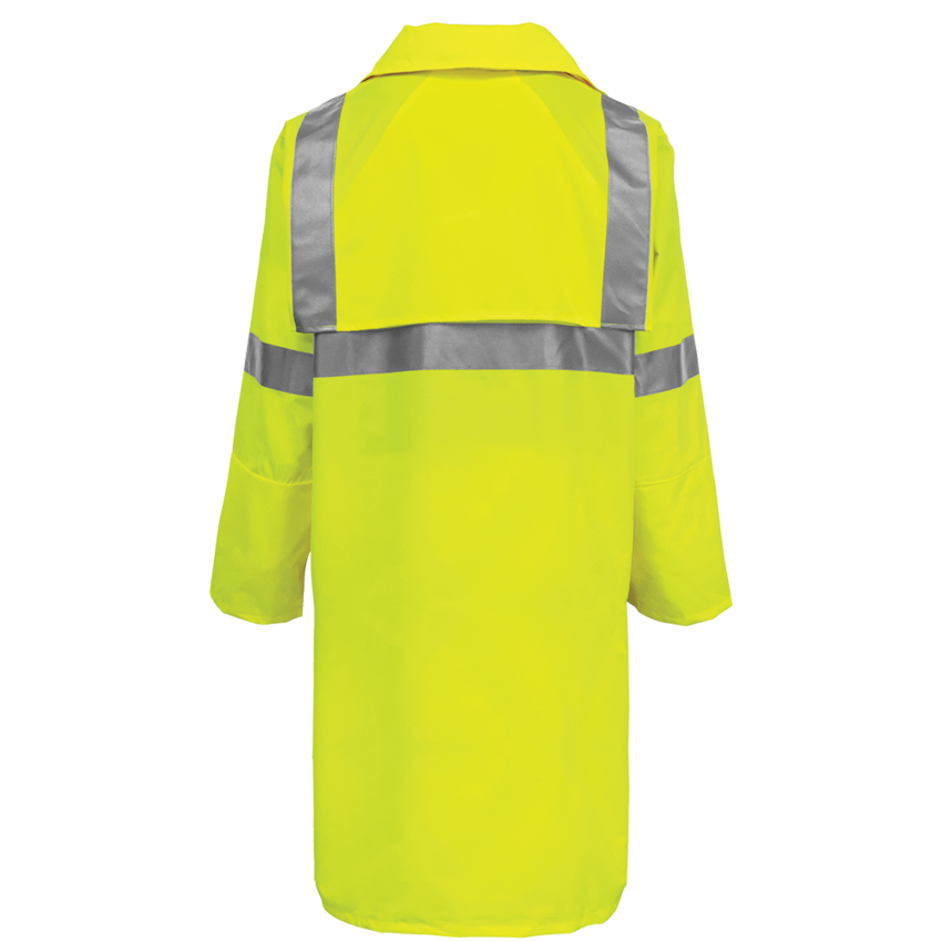FrogWear® HV High-Visibility Self-Extinguishing Yellow/Green Duster Jacket