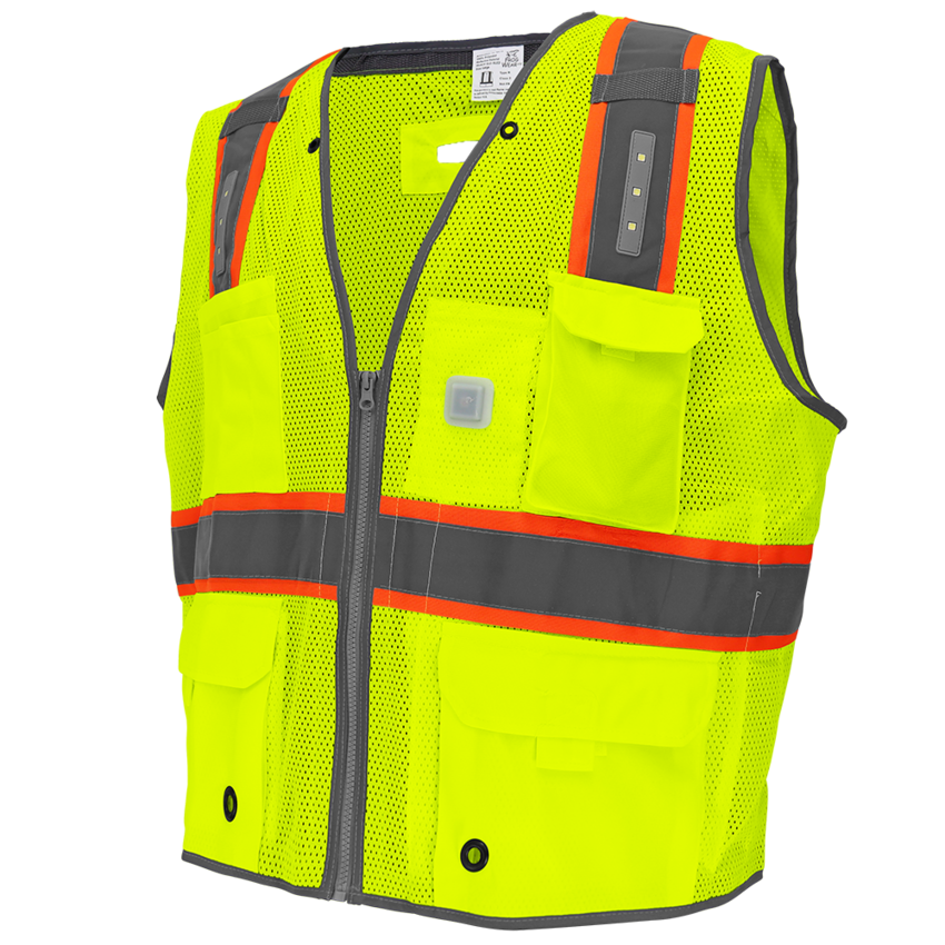 FrogWear® HV Premium LED Surveyors Safety Vest