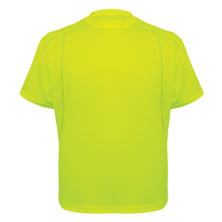FrogWear® HV Enhanced Visibility Premium Short-Sleeved Athletic Shirt