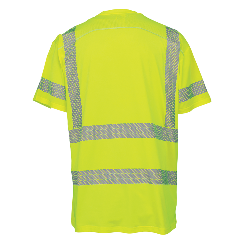 FrogWear® HV Premium High-Performance Stretch Athletic Safety Shirt