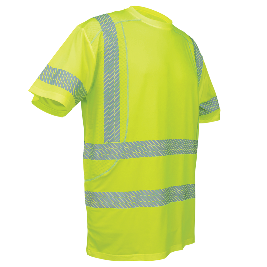 FrogWear® HV Premium High-Performance Stretch Athletic Safety Shirt