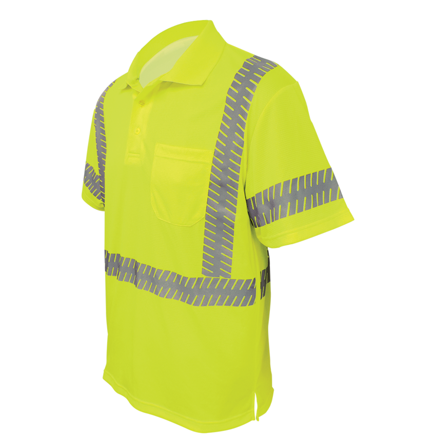 FrogWear® HV Premium High-Visibility Polo/Golf Shirt - LIMITED STOCK