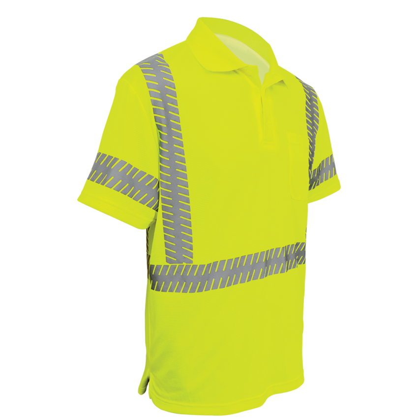 FrogWear® HV Premium High-Visibility Polo/Golf Shirt - LIMITED STOCK