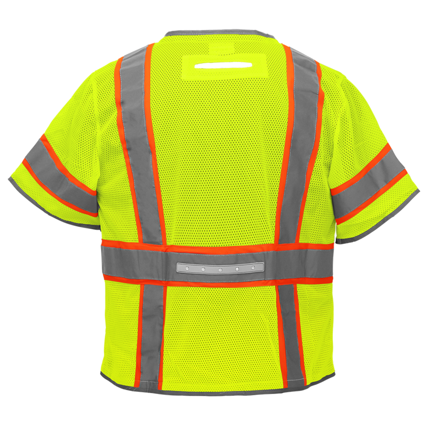 FrogWear® HV Premium LED Surveyors Safety Vest with Sleeves
