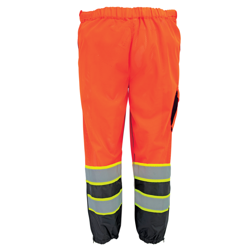 FrogWear® HV Premium Lightweight Breathable Orange Safety Pants