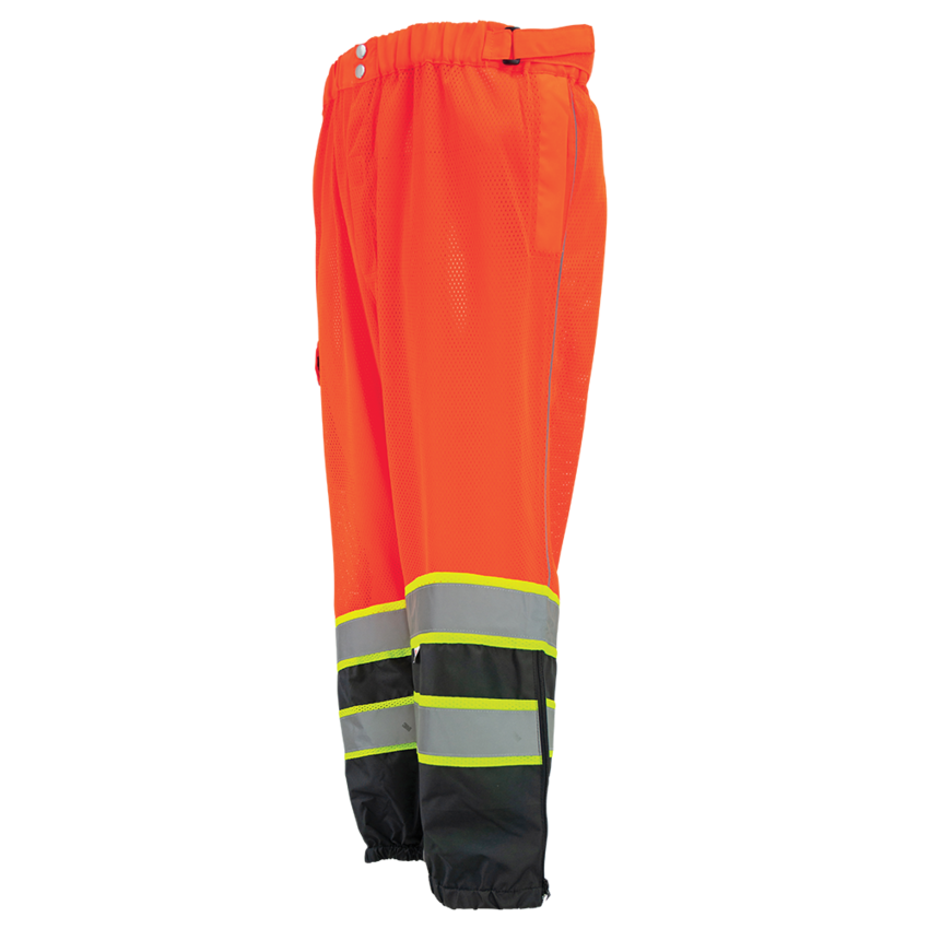 FrogWear® HV Premium Lightweight Breathable Orange Safety Pants
