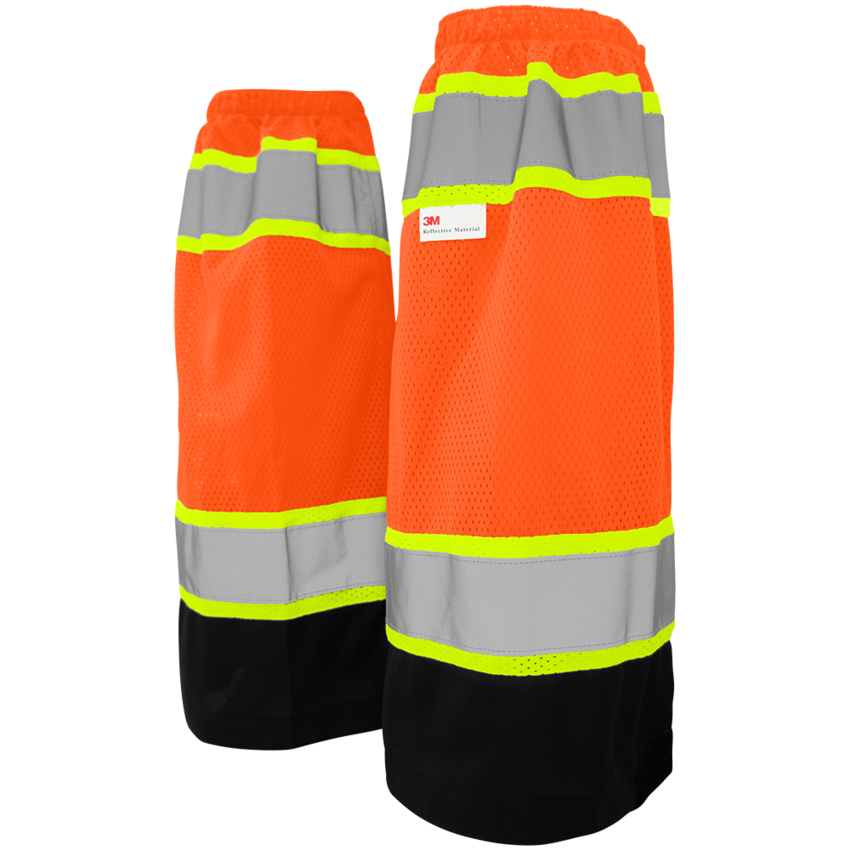 FrogWear® HV High-Visibility Orange Mesh Polyester Gaiters