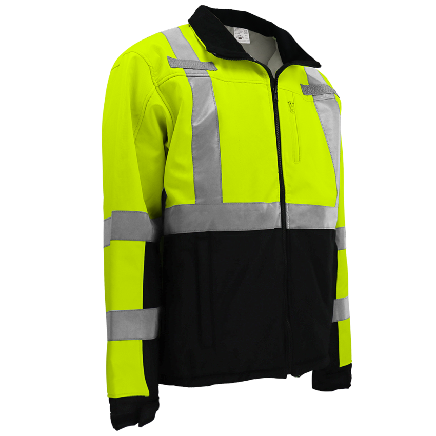 FrogWear® HV Premium Fleece-Lined Softshell Jacket