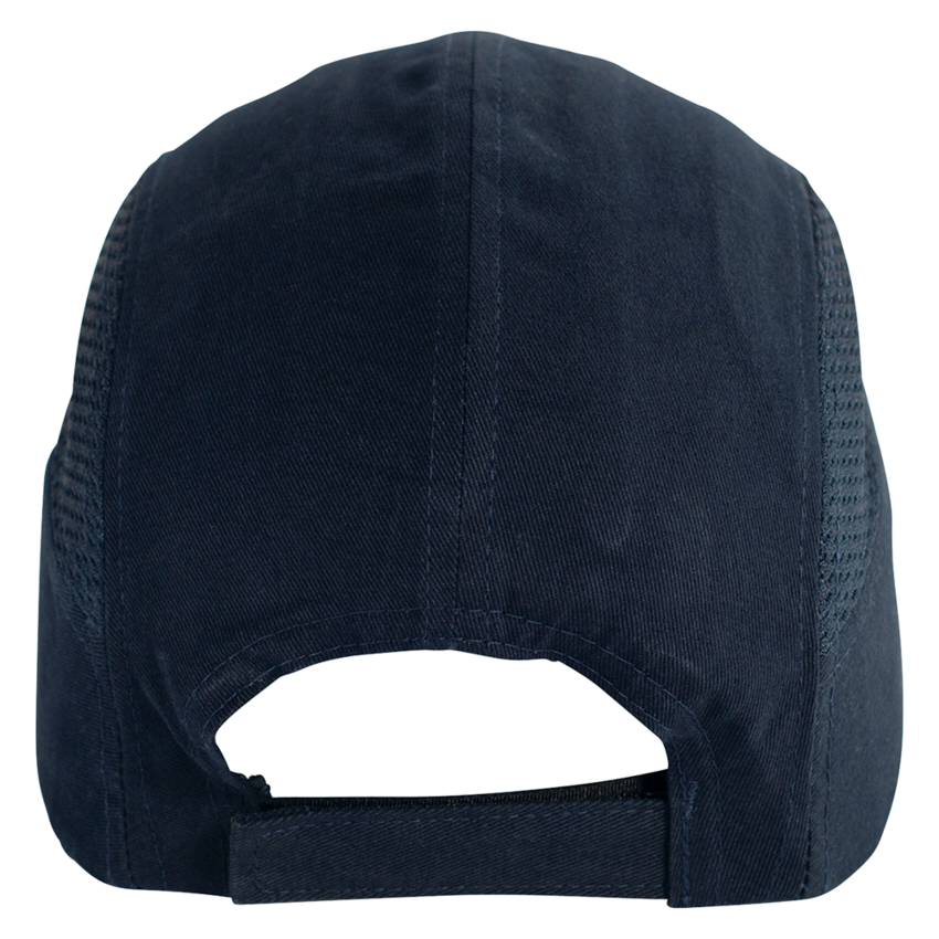 Bullhead Safety™ Head Protection Navy Blue Baseball Style Bump Cap