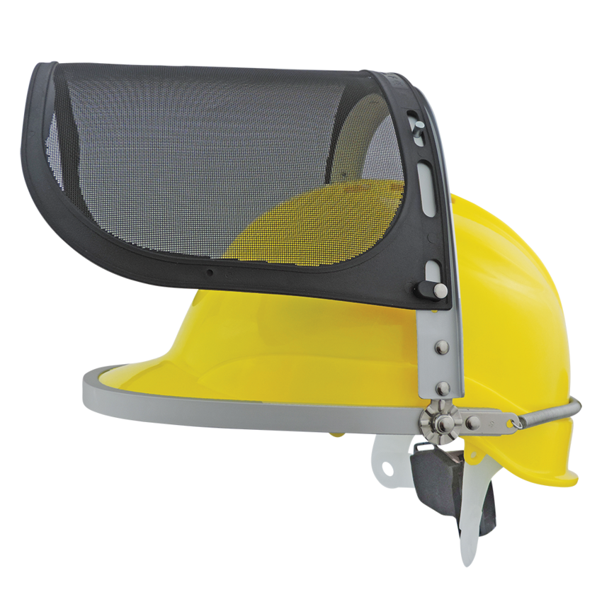 Bullhead Safety™ Head Protection Wire Mesh Face Shield