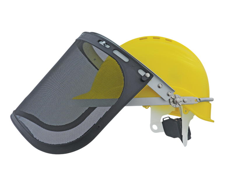 Bullhead Safety™ Head Protection Wire Mesh Face Shield