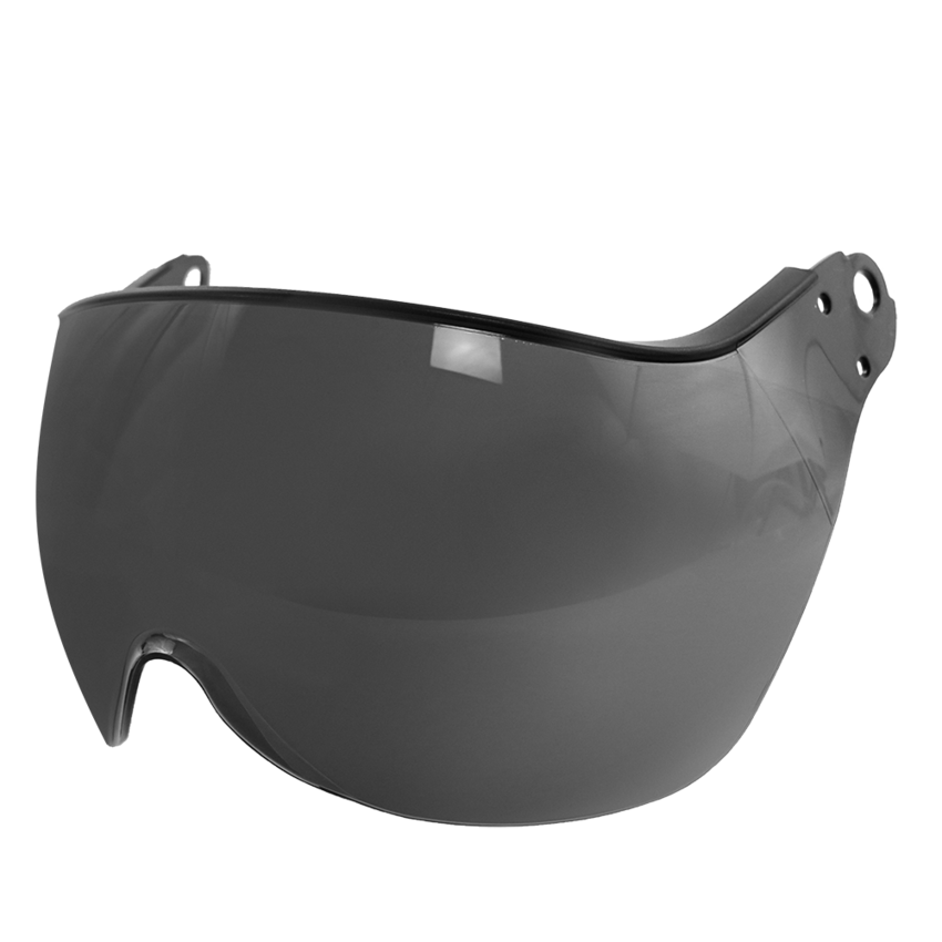Bullhead Safety™ Head Protection - Smoke Anti-Fog Toric Polycarbonate Visor for Climbing Style Helmet