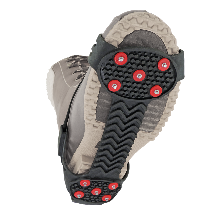 Ice Gripster™ Treads Adjustable Anti-Slip Traction Cleats with Carbon Steel Studs