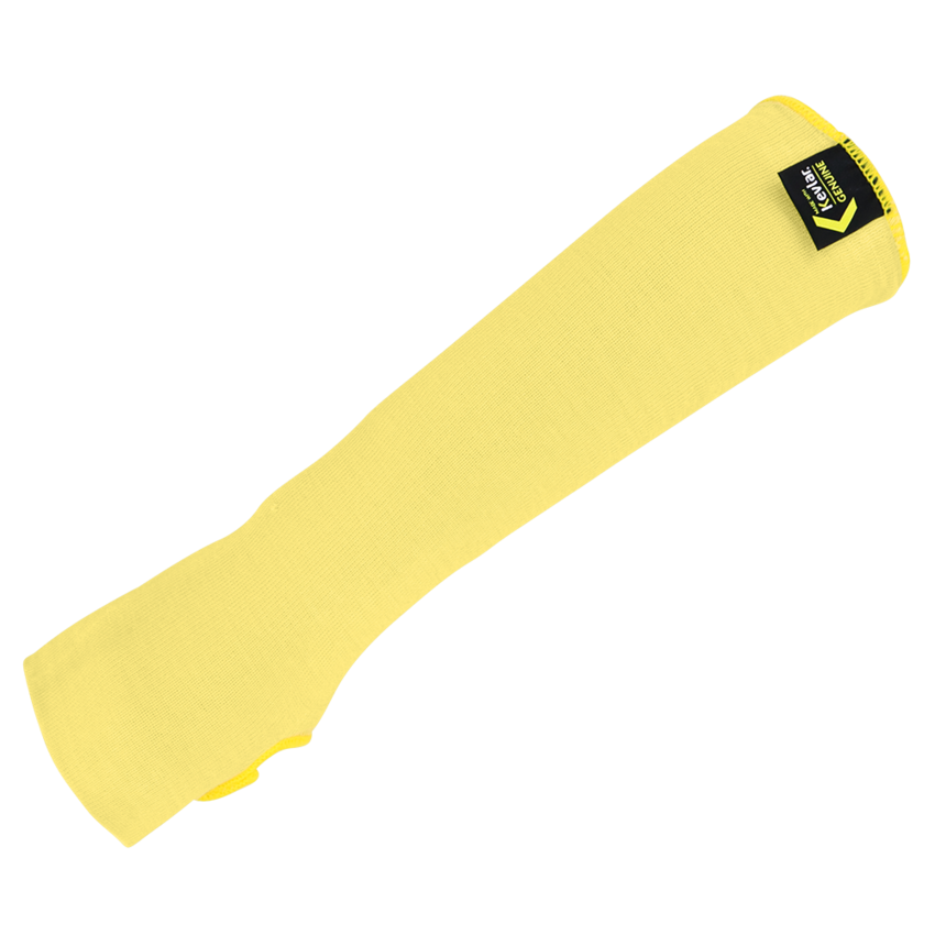 Double-Ply Aramid Fiber 14-Inch Cut and Heat Resistant Sleeve with Thumb Slot