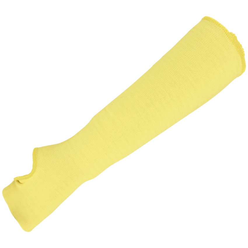 Double-Ply Aramid Fiber 14-Inch Cut and Heat Resistant Sleeve with Thumb Slot