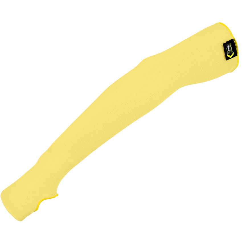 Double-Ply Aramid Fiber 24-Inch Cut and Heat Resistant Sleeve with Thumb Slot