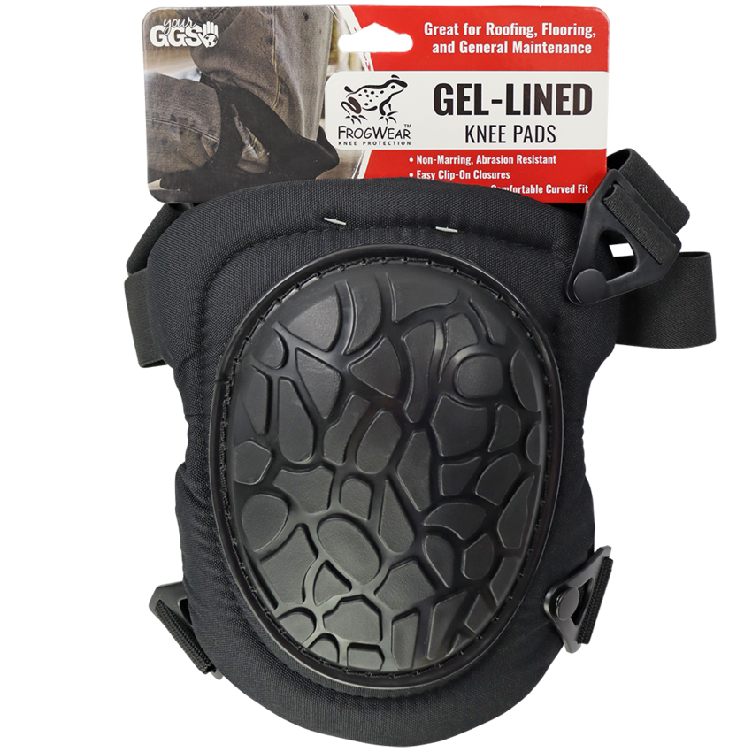FrogWear™ Knee Protection Gel-Lined Non-Marring Knee Pads
